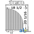 A & I Products Radiator 33.5" x24.25" x7.5" A-AR38551